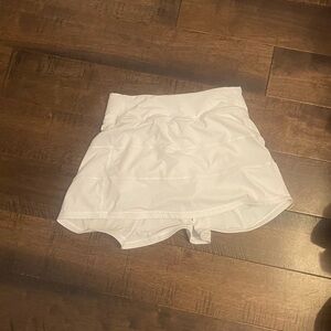 lululemon athletica white skirt